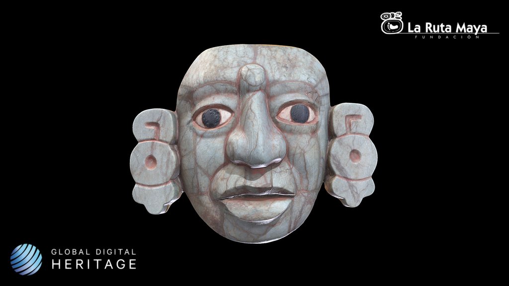 Funerary Mask Made of Jade Mosaic