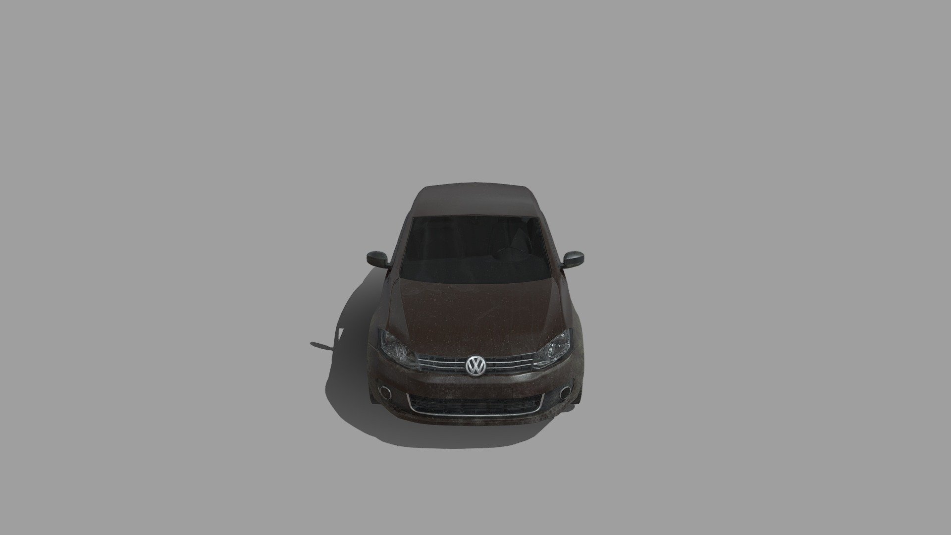 Wolksvagen polo lowpoly Free
