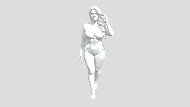Sunset Stroll 3D Model