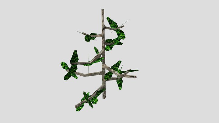 Gorilla Tag Fan Game Tree 3D Model