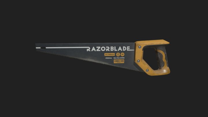Saw 3D Model