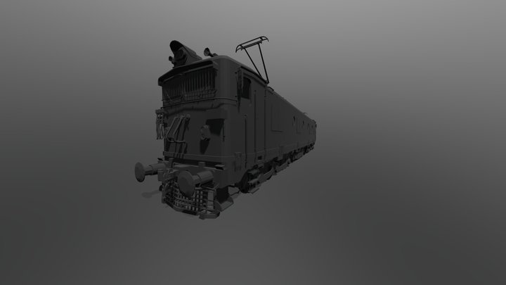 Locomotive 3D Model