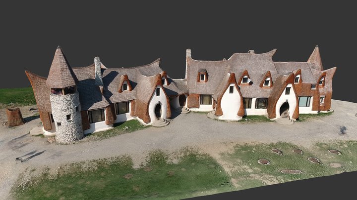 Castelul De Lut Valea Zanelor, Romania | 3D Scan – Modello 3D gratuito STL