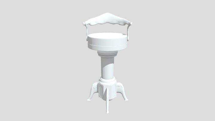 Bar Chair 3D Model