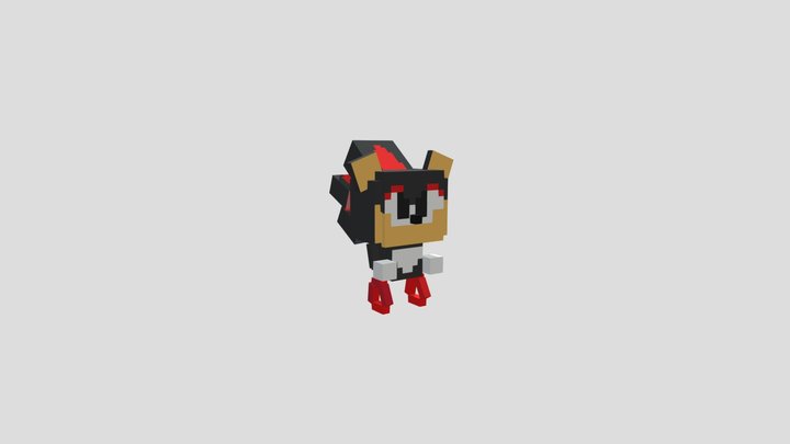 Shadow (running) 3D Model