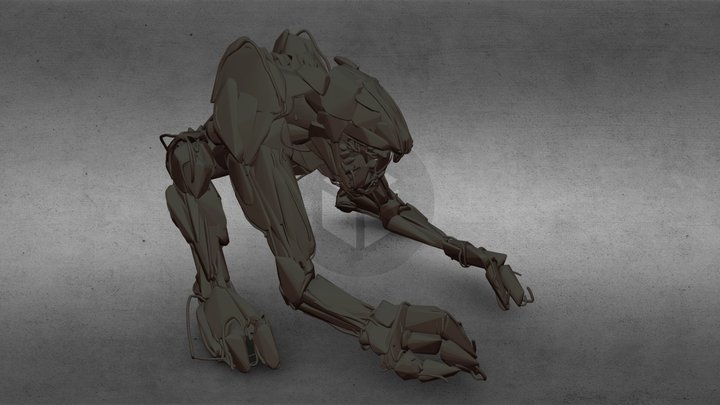 KREEPER_001_113020 3D Model