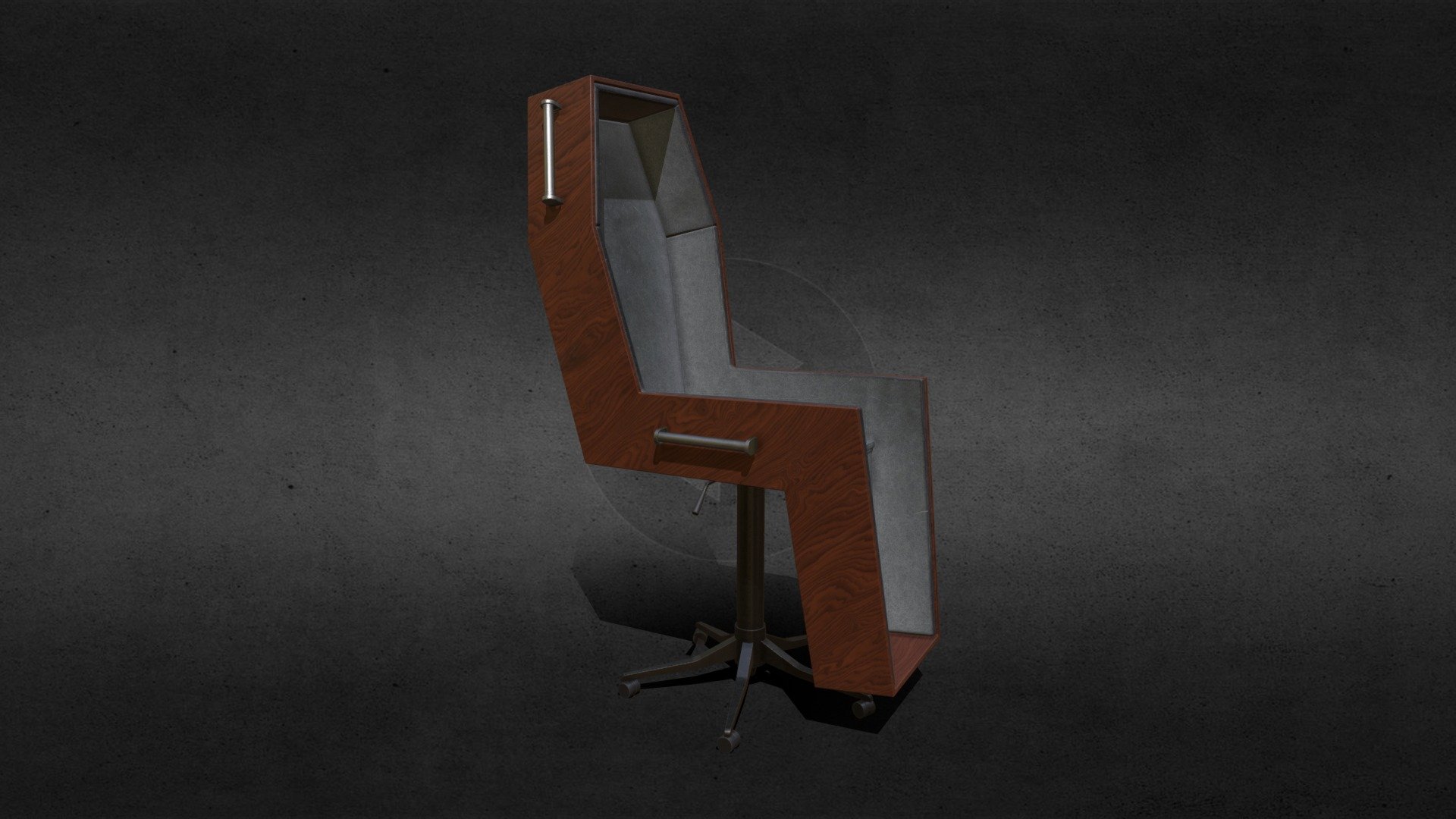 Coffin Office Chair - Buy Royalty Free 3D model by cyberreno [4f9b885 ...