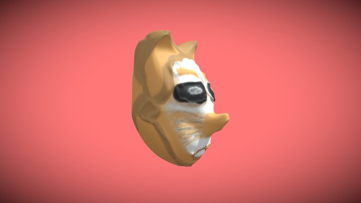 Kitsune fox mask – Modello 3D gratuito STL
