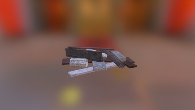 Dave High Water Scrap Metal 3D Model
