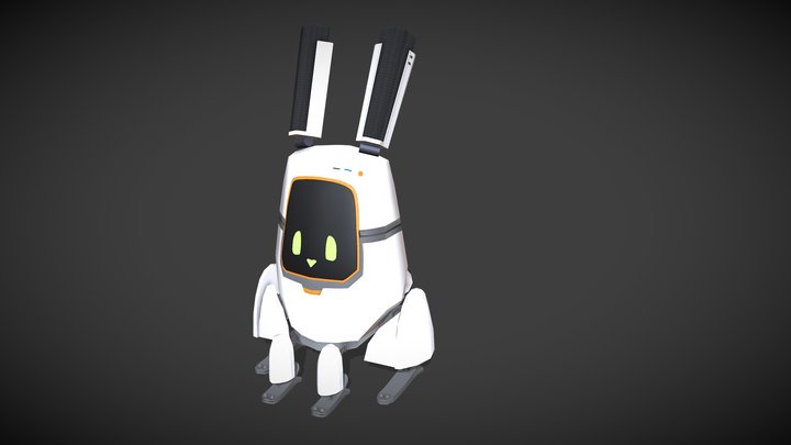 Cyber bunny 3D Model