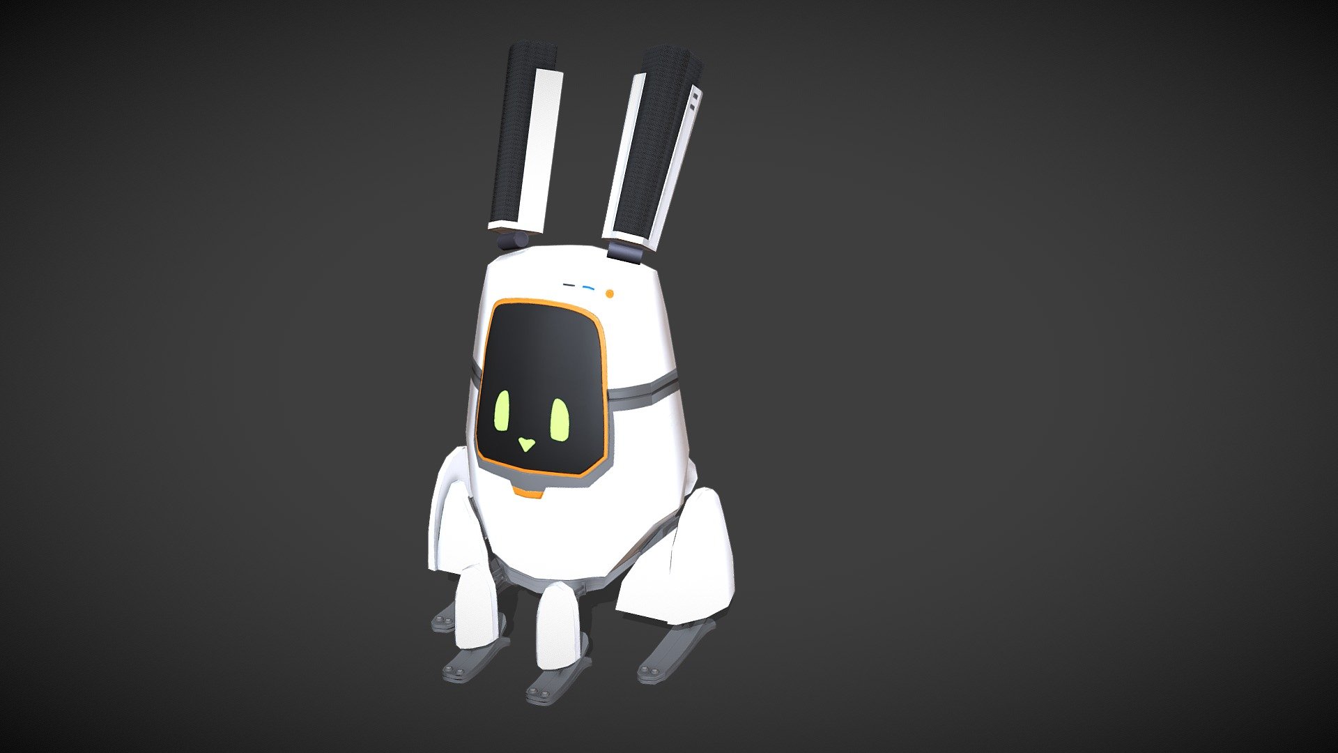 Cyber bunny - 3D model by Czerw (@aczerw) [4f9c66d] - Sketchfab