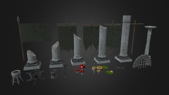 Note of Arms Environment Assets Set 2