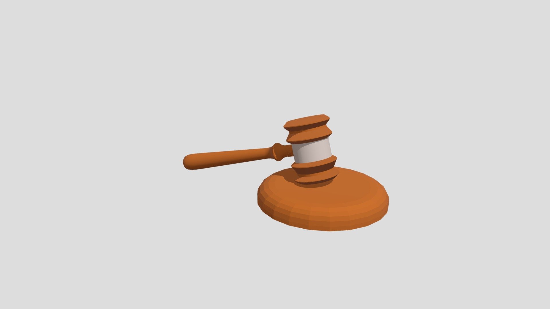 Gavel from Poly by Google