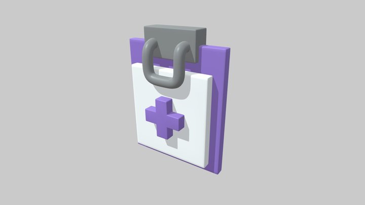 Clipboard 3D Model