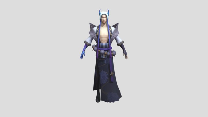 Yone - League Of Legends 3D Model