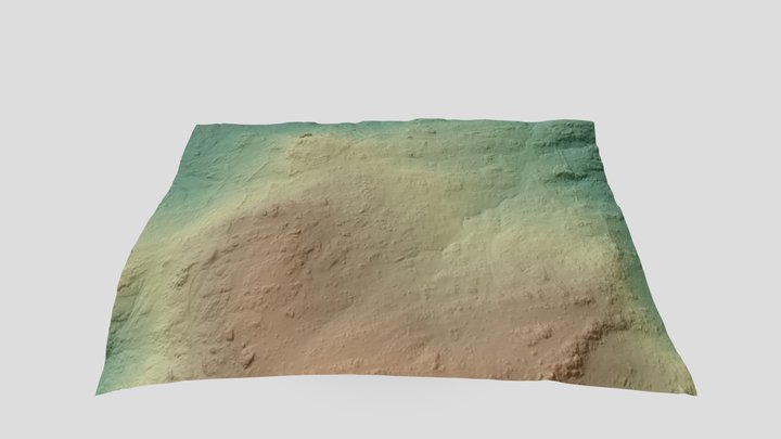 Modelo 3D yacimiento vetón Ulaca 3D Model