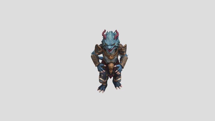 taotie_with_anim 3D Model