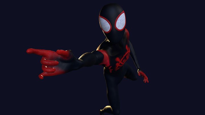 THWIP - A Miles Morales Model 3D Model