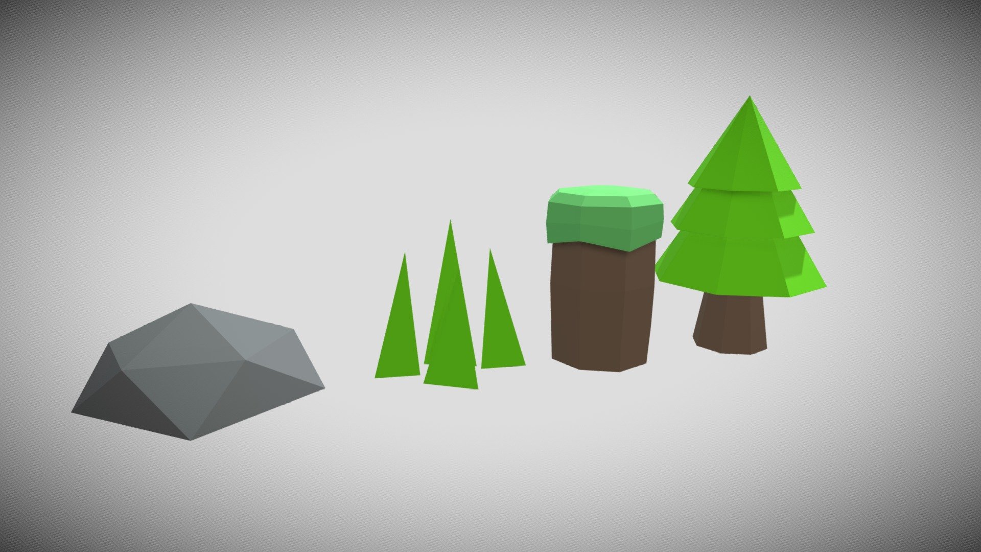 Low Poly Terrain Asset Pack - Download Free 3D model by Lewis_007 ...