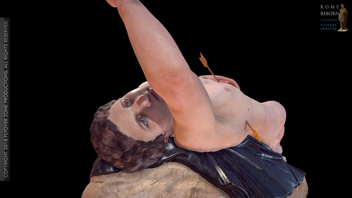 3D rendering of Niobid M7 restoration