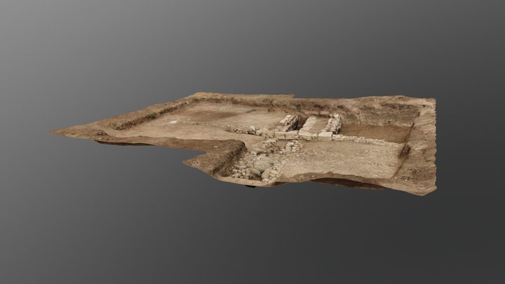 Podere Cannici - 2018 Excavation Area 3D Model