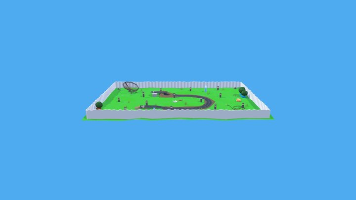 Pista 6 / 6th Road 3D Model