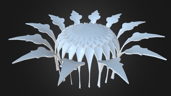 Volta vegetale 3D Model