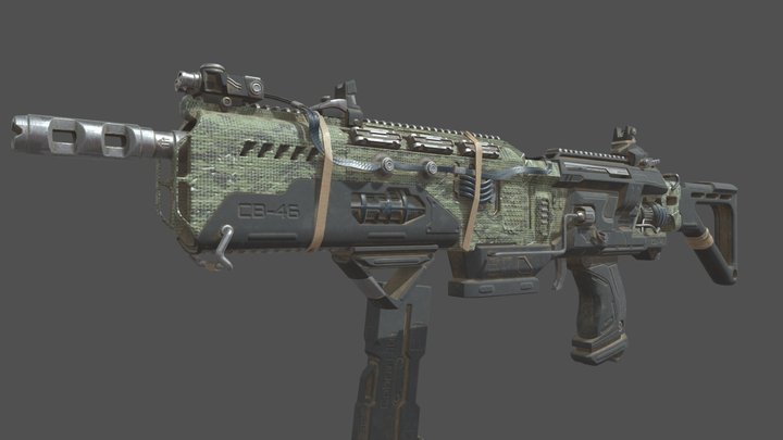 Gun Textured Auto Gun