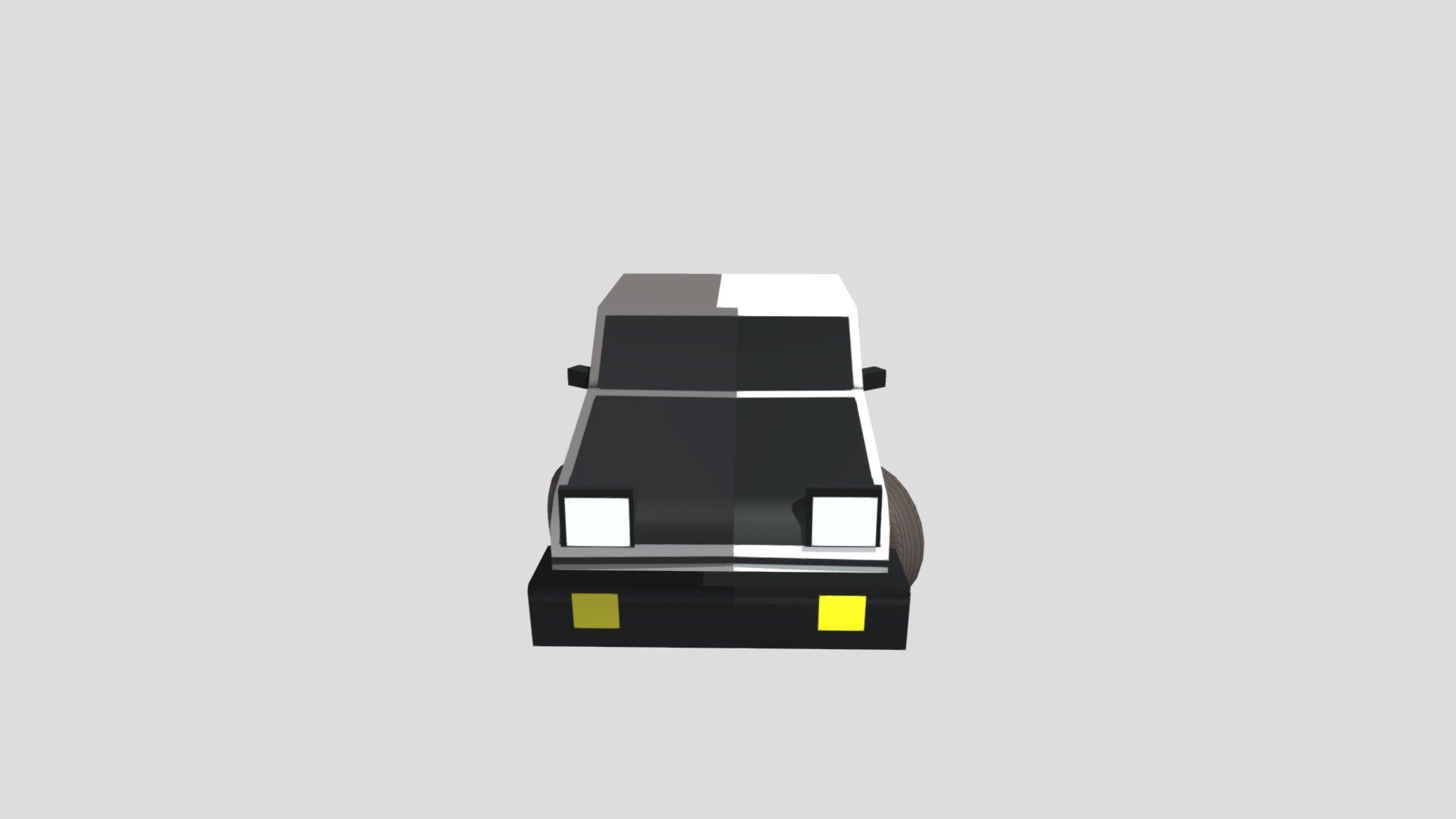 Treuno AE86 (INITIAL D) low poly