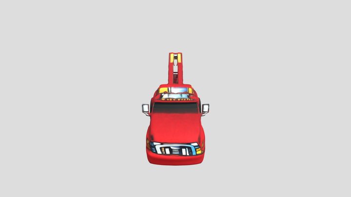 Tow Truck Titan 3D Model