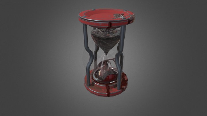 Hourglass3_bloody 3D Model