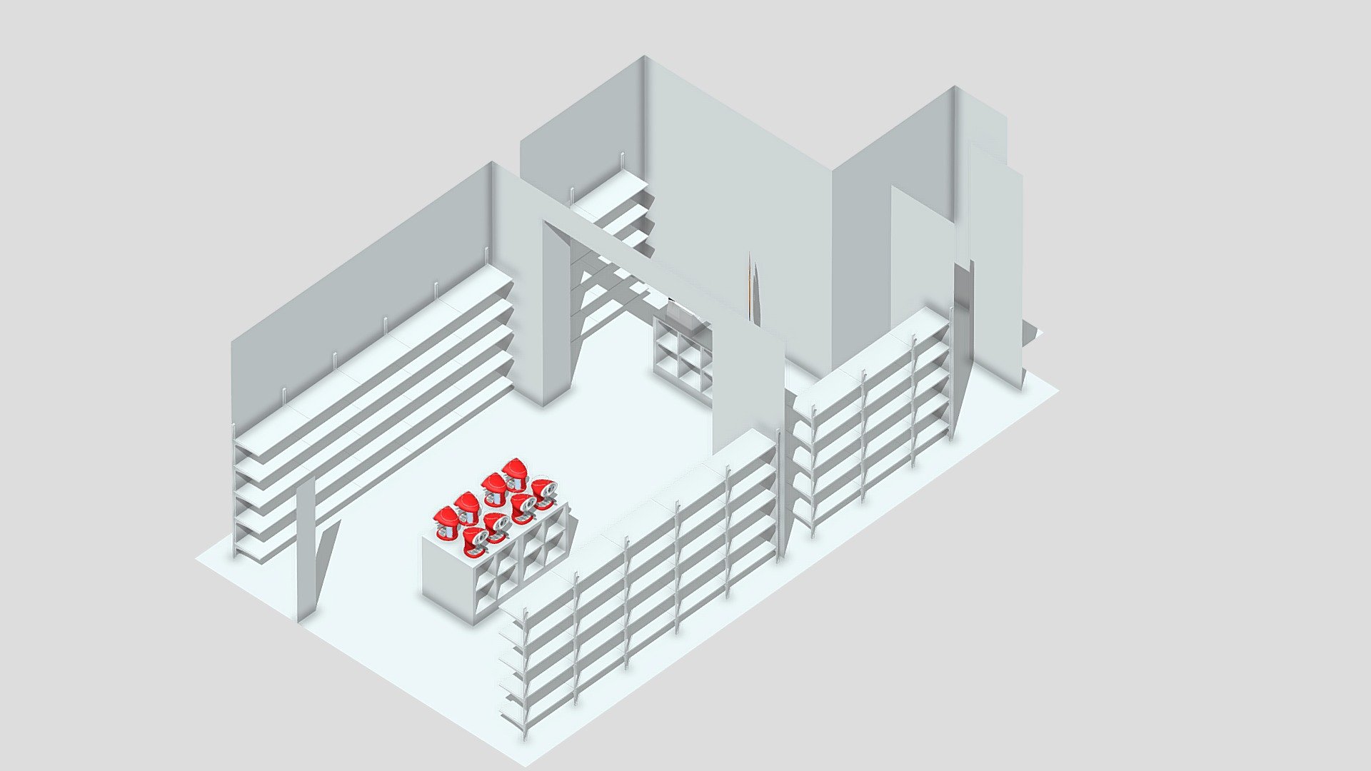 Punto vendita Licata - Algot — Sketchfab embed 3D viewer