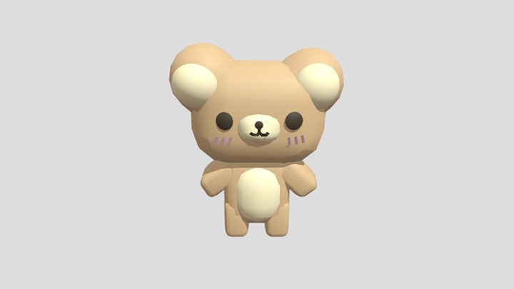 Rilakkuma Sanx 3D Model