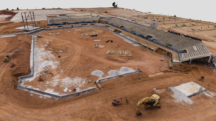 Joe Davis Stadium Construction Site