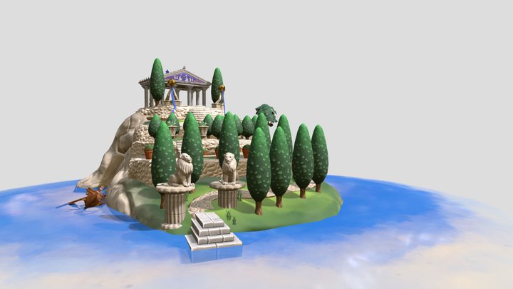 3D environment - Folder exam Spring 2020 3D Model