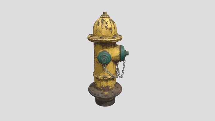 Rusty fire hydrant