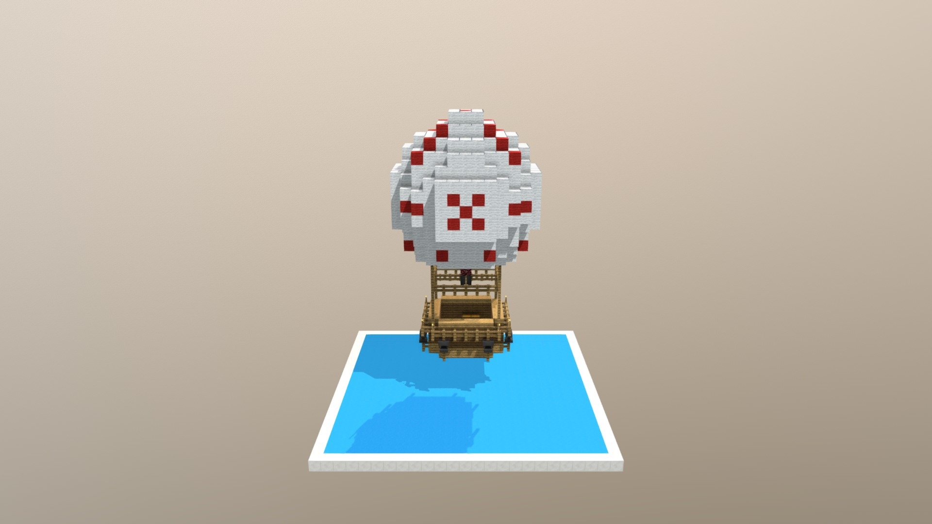 Воздушный шар - 3D model by poleshuk [4facb33] - Sketchfab