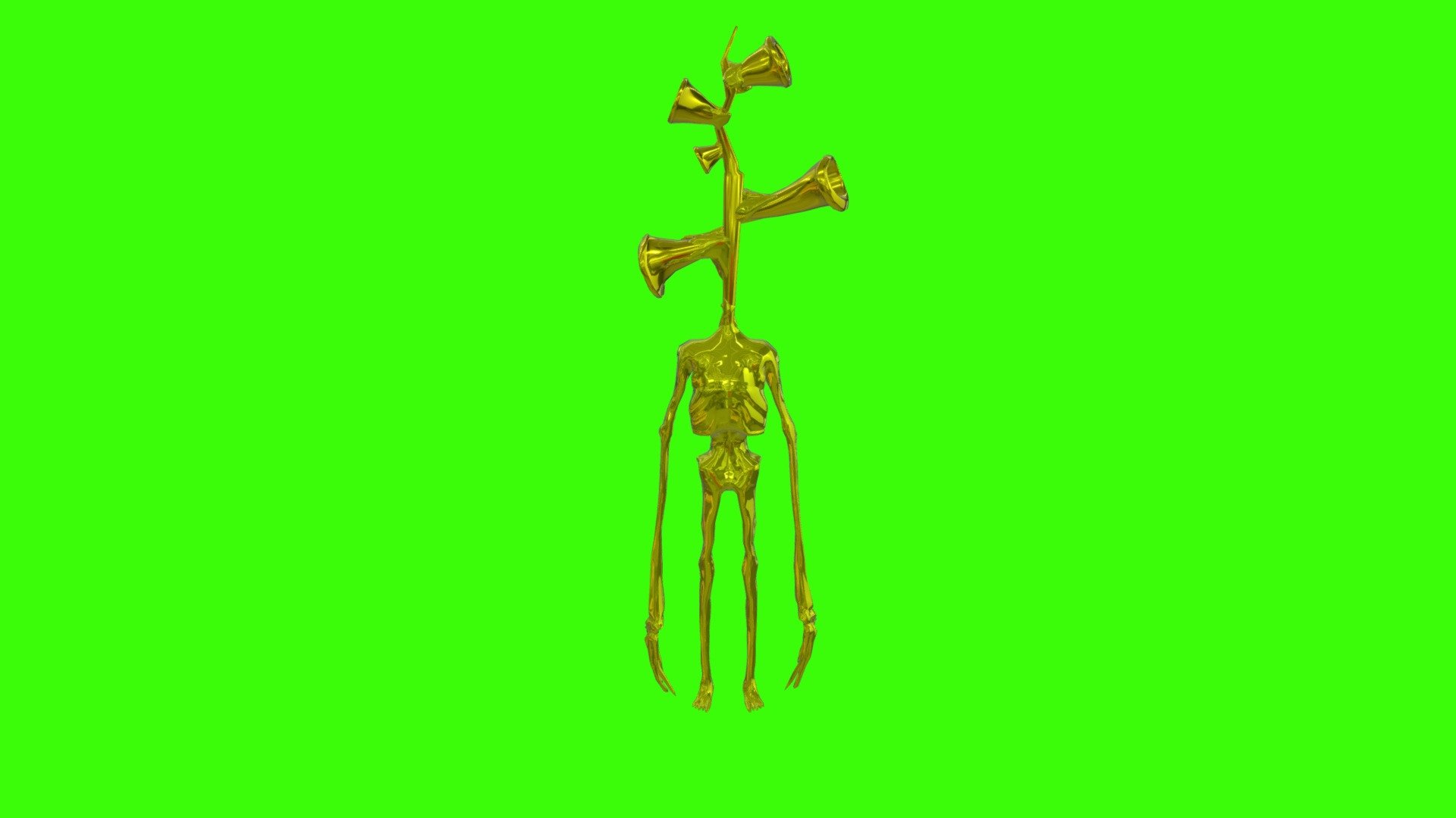 golden-wood-siren-head@Kicking