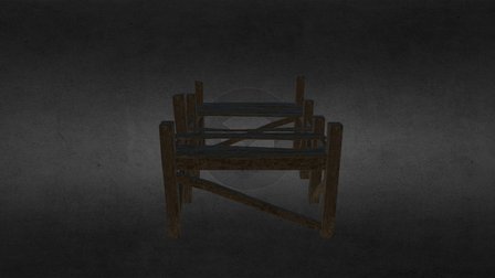 Mesh Dock Impassable 3D Model
