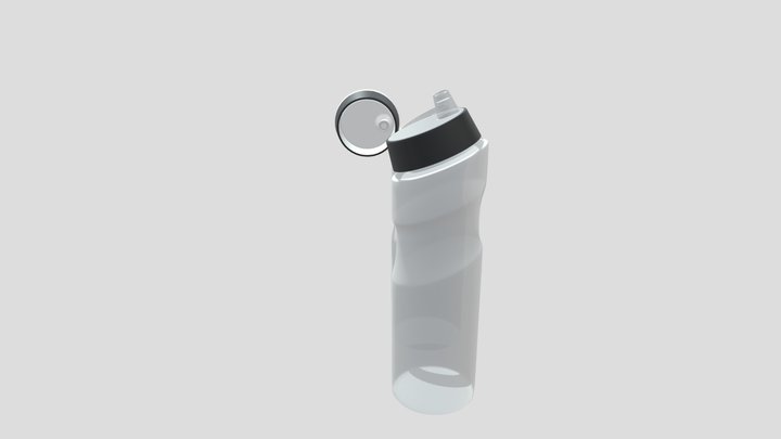 White Sipper Design – 3D Visualization 3D Model