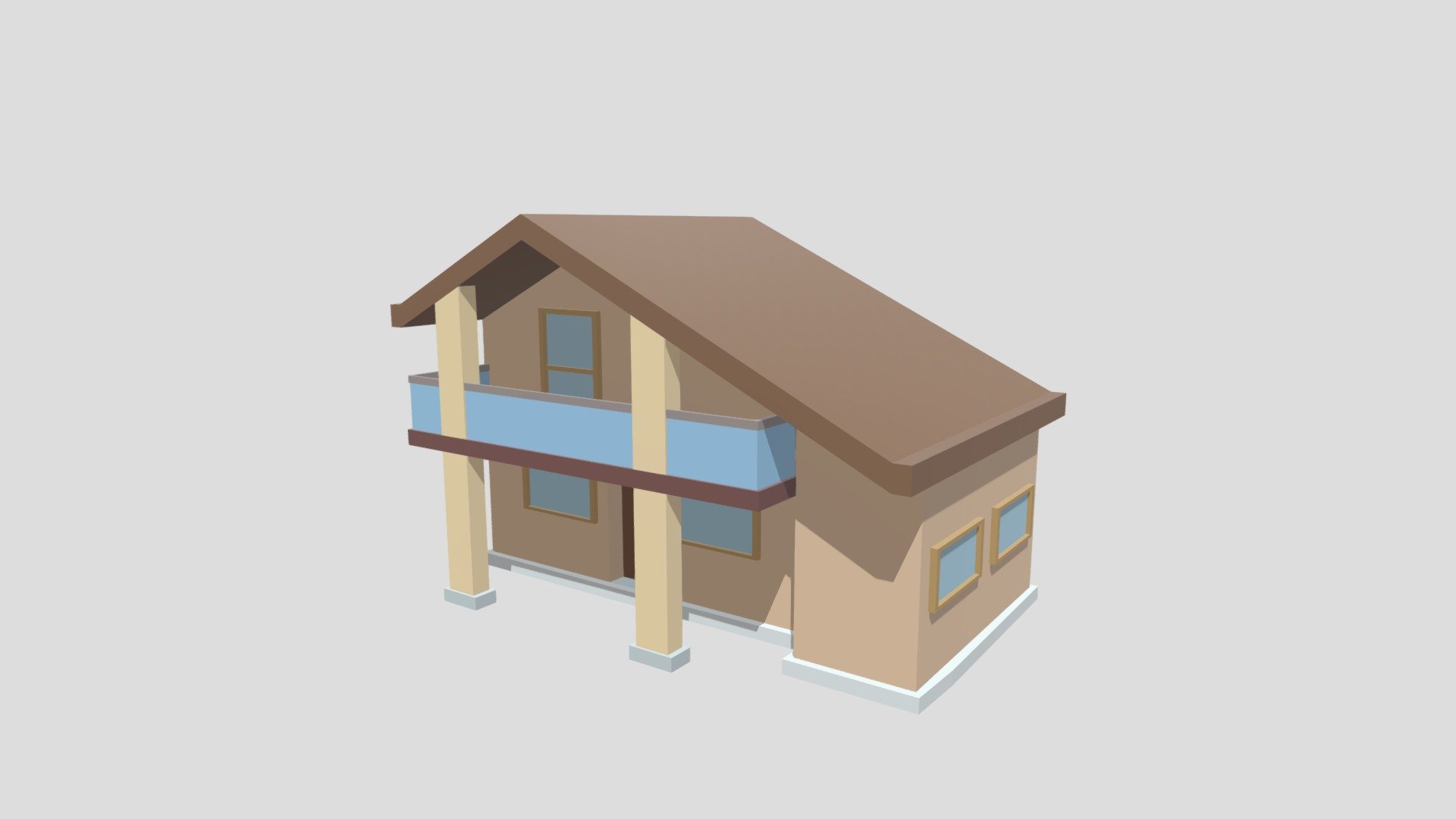 Lowpoly house