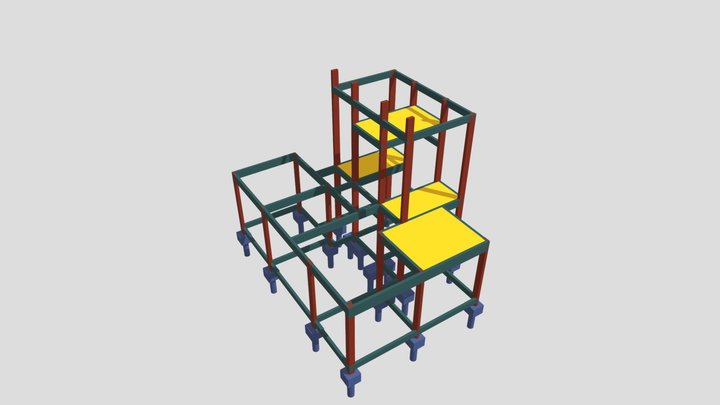 LFV - PROJETO ESTRUTURAL 3D Model