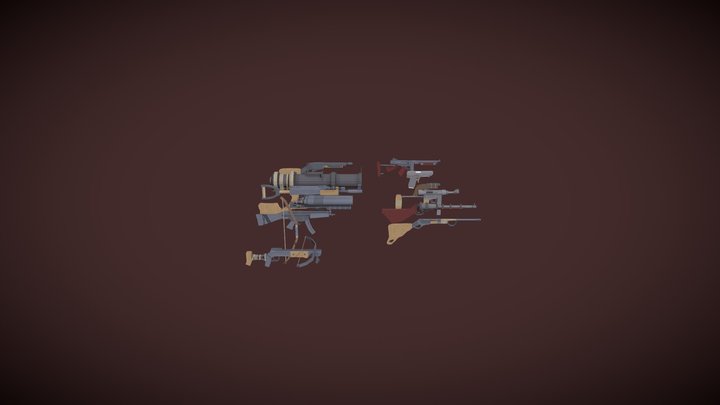 Rust pack(not full) 3D Model