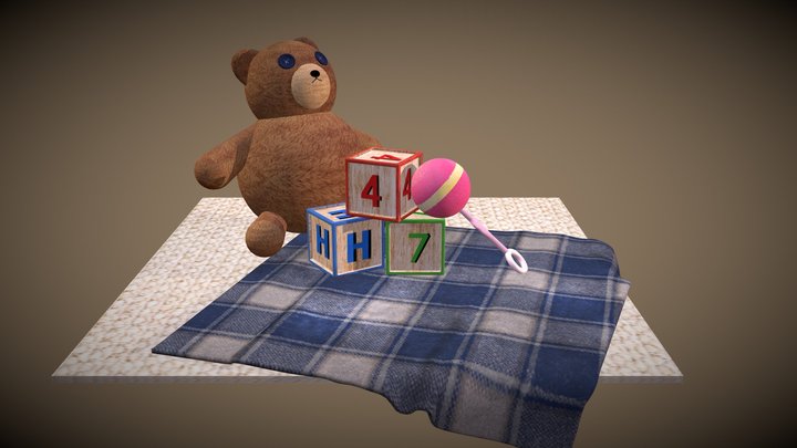 Child's Play Things 3D Model