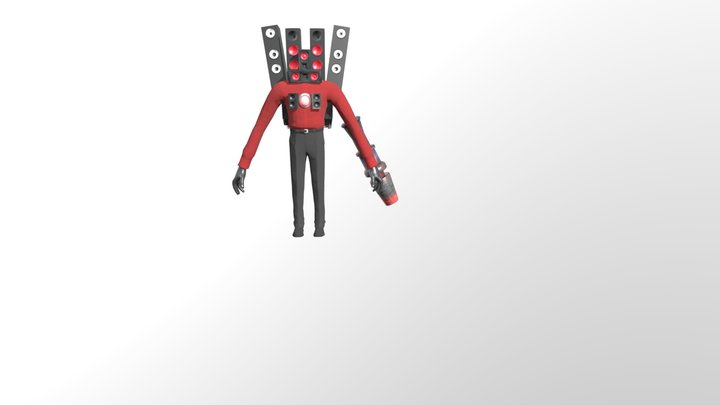 Titan speakerman Gmod 3D Model