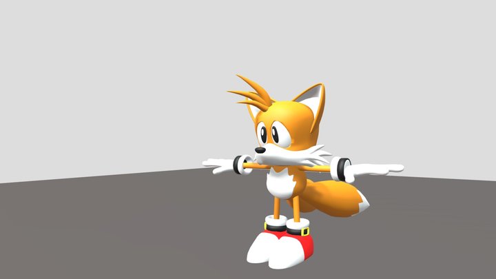 Tails (3D Blast, R) 3D Model