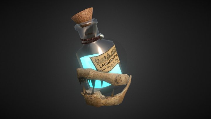 Poison potion 3D Model