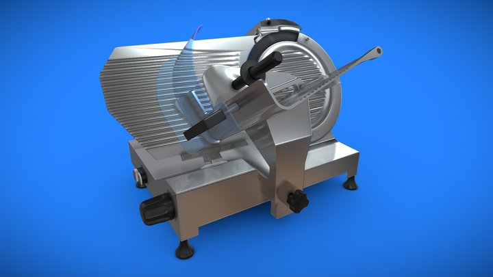 Modello Affettatrice - Slicer V2 3D Model