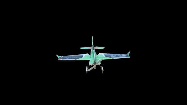 RC Factory Revolto RC Plane 3D Model