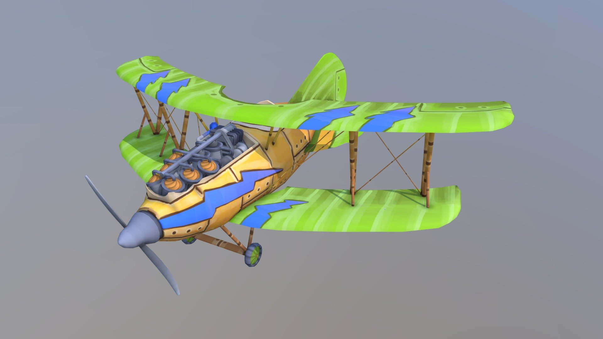 Albatros D.va (oaw) - Unfinished - 3d Model By Jorandp [4fb593b 